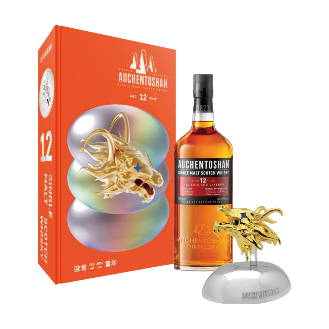 歐肯特軒12年威士忌禮盒700ML
