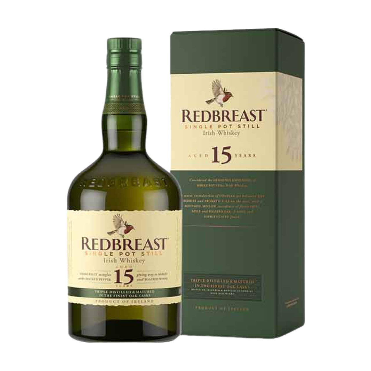 愛爾蘭紅馥知更鳥15年威士忌700ML