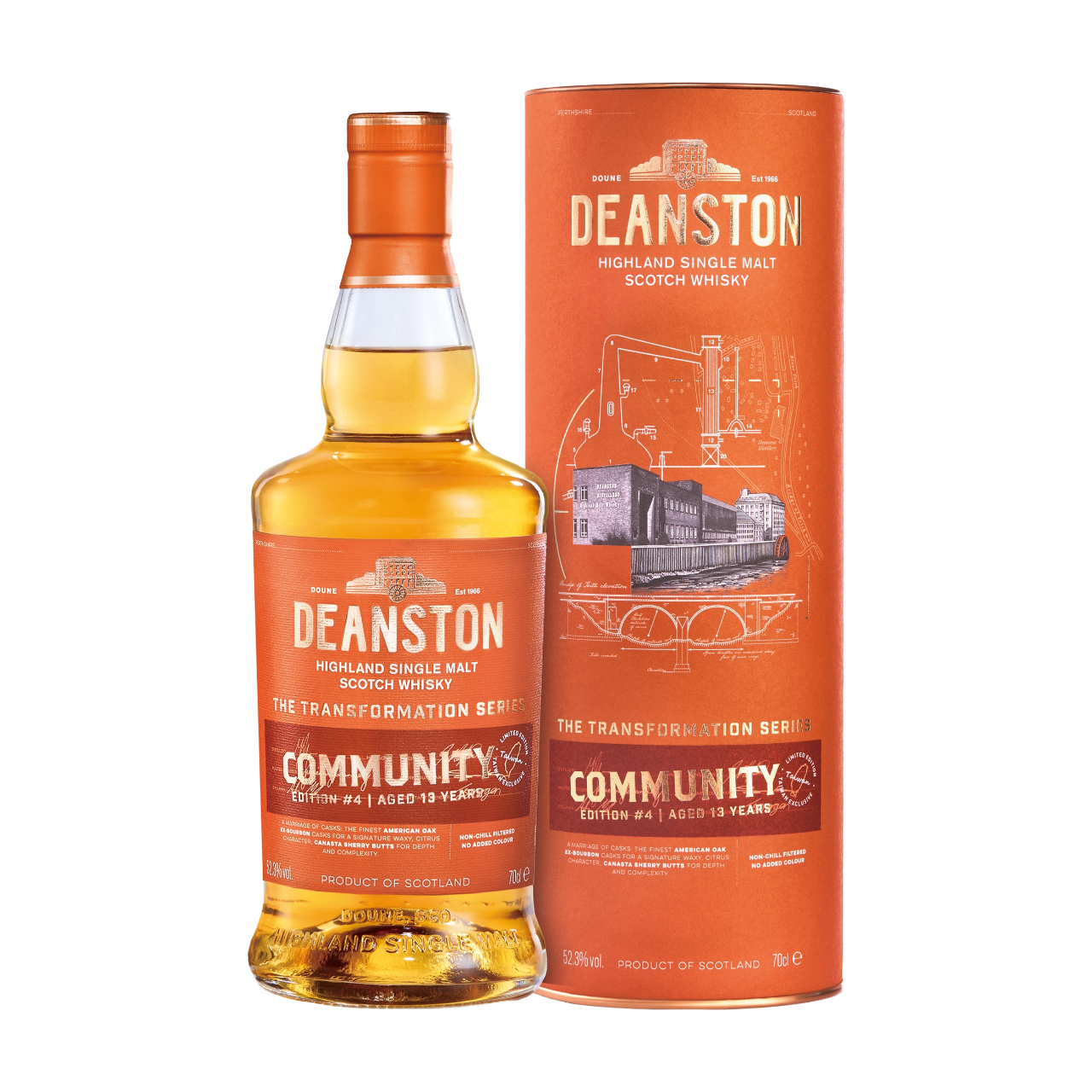 汀士頓蛻變系列#4凝聚者威士忌700ML