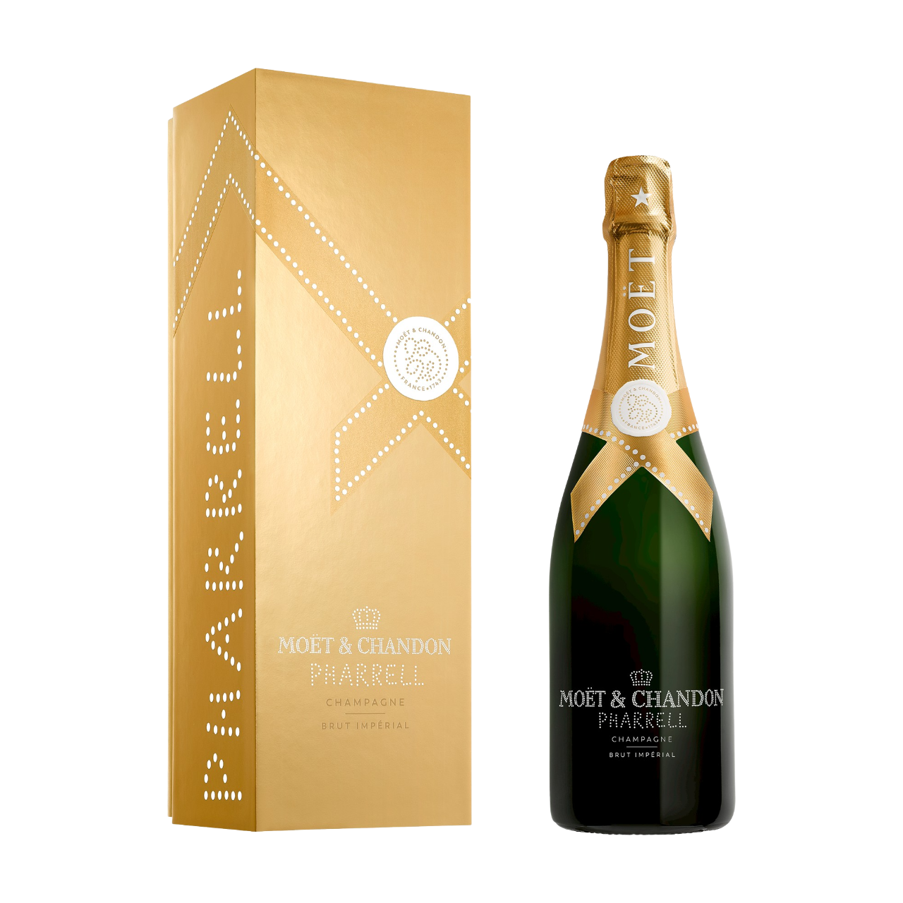 酩悅香檳Pharrell Williams限量版750ML(香檳金)