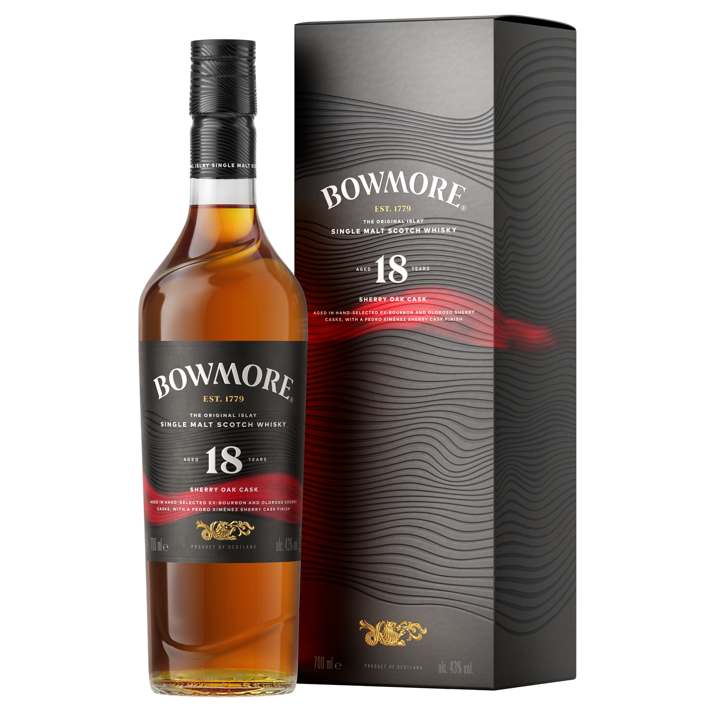 波摩18年雪莉桶威士忌700ML