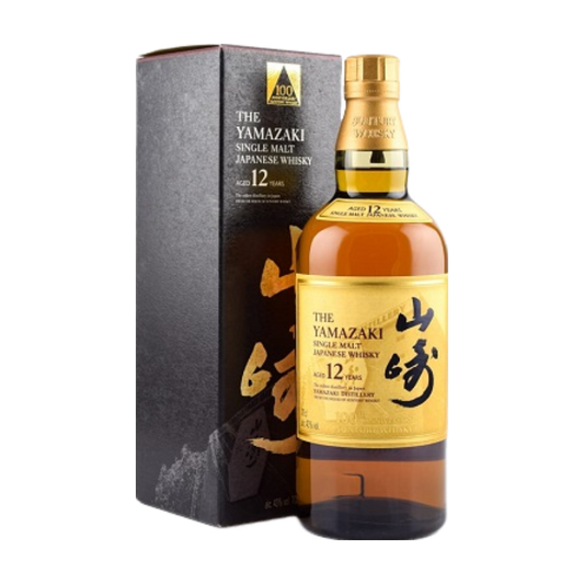 日本山崎12年100周年紀念版威士忌700ML