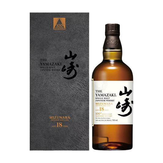 日本山崎18年100週年紀念版水楢桶威士忌700ML