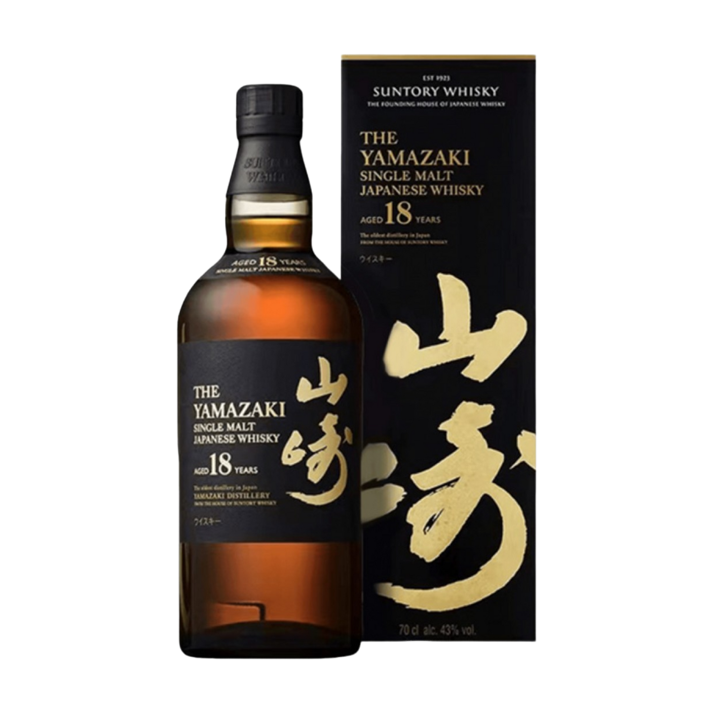 日本山崎18年威士忌700ML