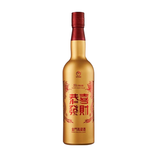 金門高粱緞金龍2024特仕版(恭喜發財)600ML