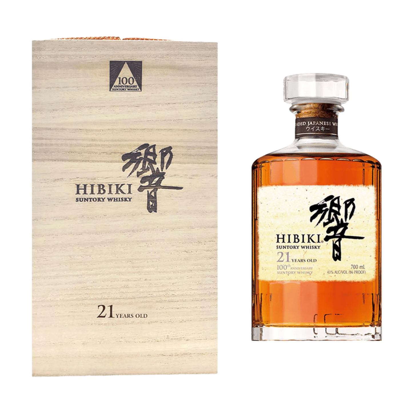 日本響21百週年紀念版威士忌700ML