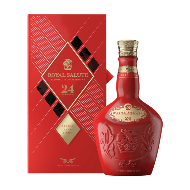 皇家禮炮24年威士忌700ML(紅瓶/干邑桶)