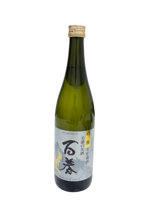 百春吟釀生貯藏美濃之美酒720ml