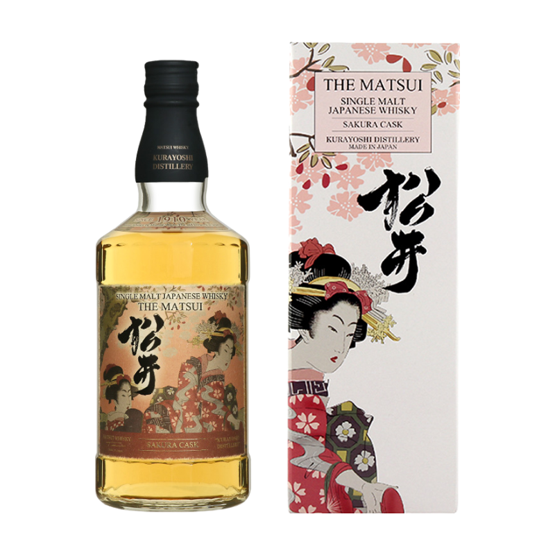 日本松井櫻花桶威士忌700ML