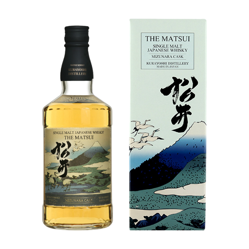 日本松井水楢桶威士忌700ML