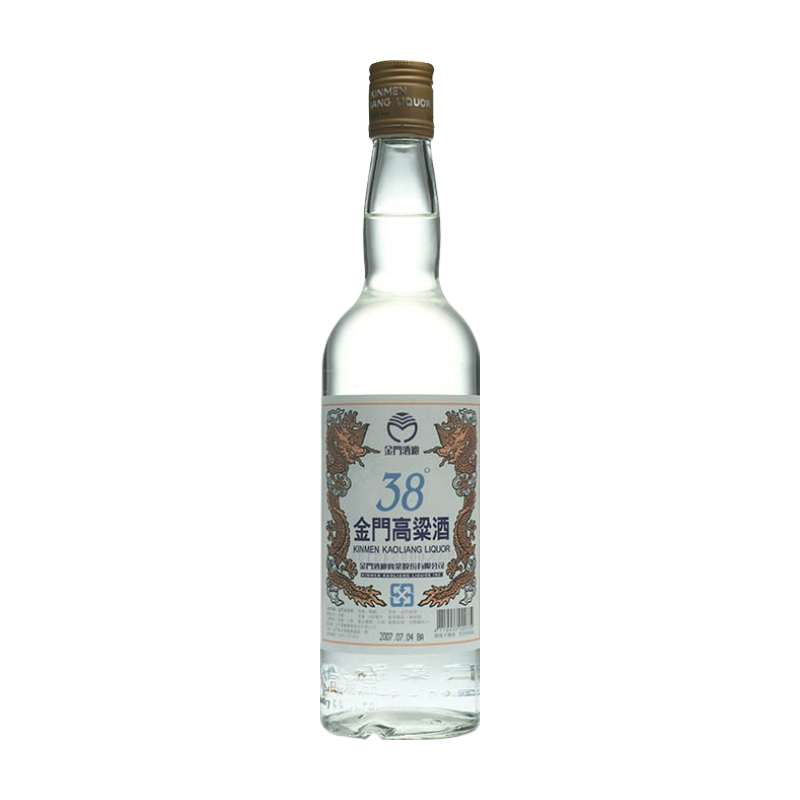 38度金門高粱酒600ML(白標)