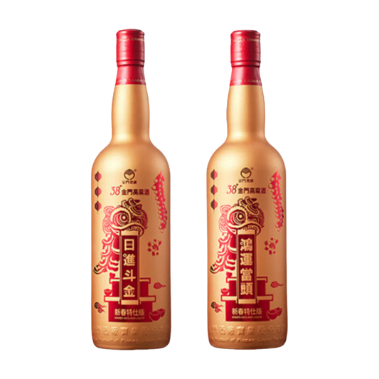 金門高粱38度金高新春特仕版 750ML (日進斗金鴻運當頭)