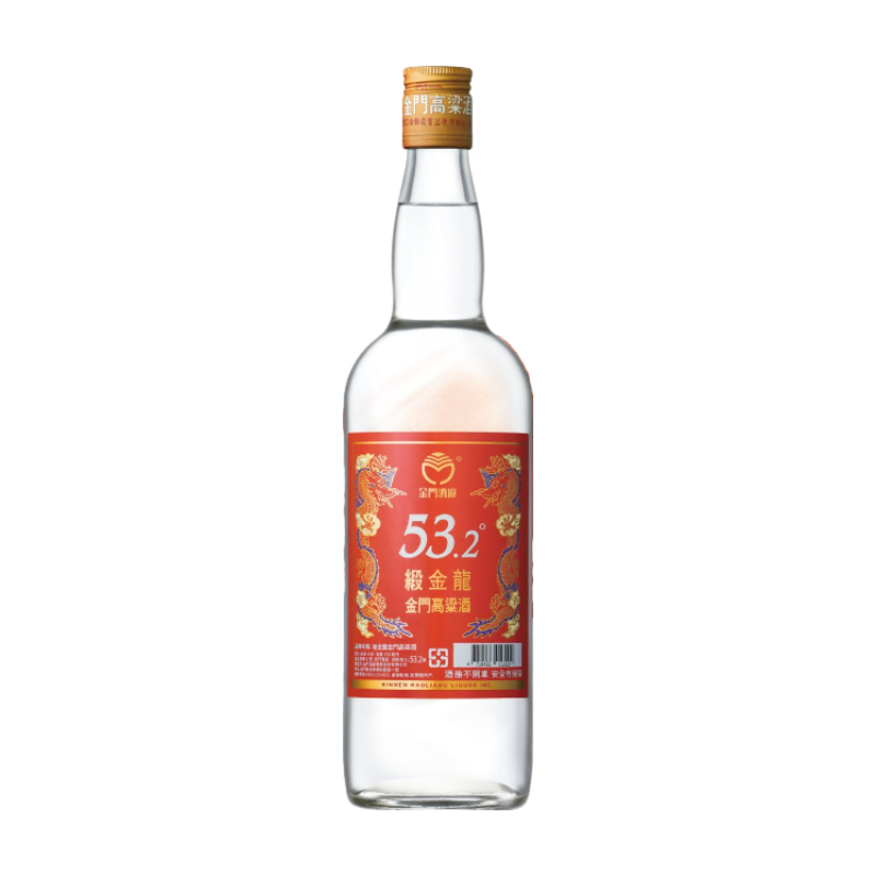 金門高梁53.2度緞金龍750ML