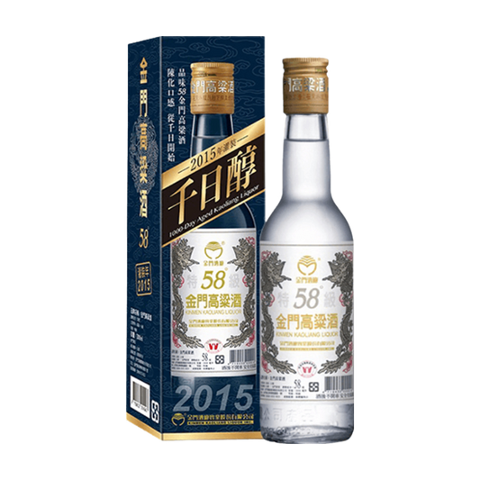 千日醇58度金門高粱酒2015年600ML