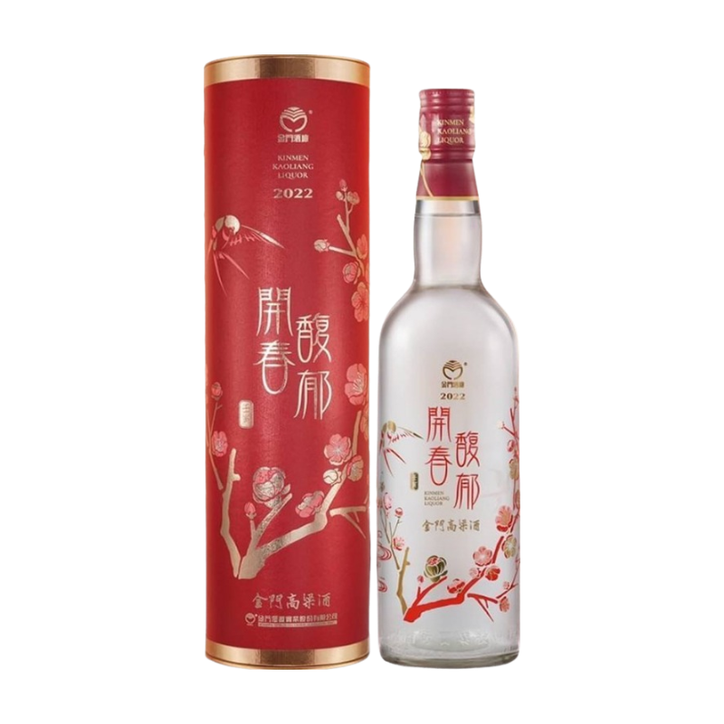 58度2022開春馥郁金門高粱酒750ML