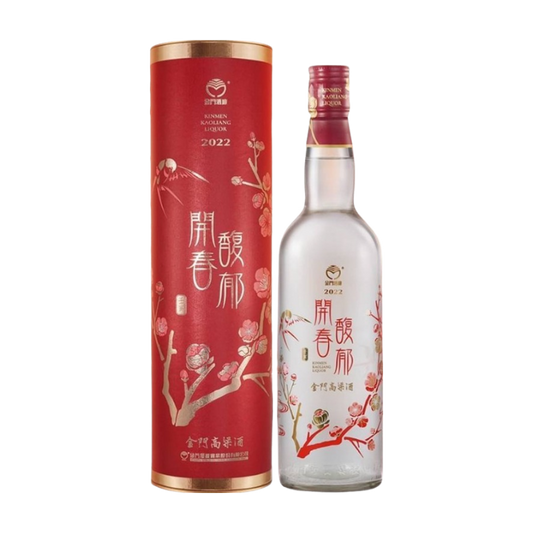 58度2022開春馥郁金門高粱酒750ML