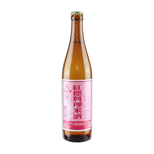 紅標料理米酒600CC(玻璃瓶)