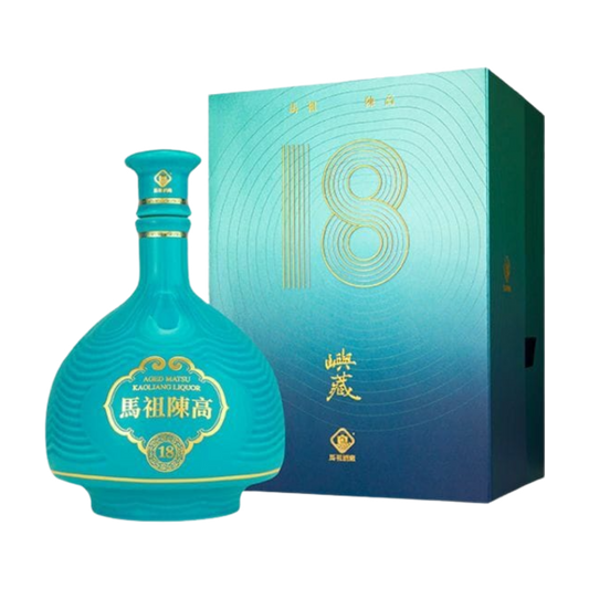 馬祖酒廠嶼藏18年50度陳高禮盒600ML