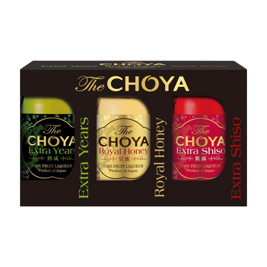 CHOYA梅酒小樣三入組60ML*3