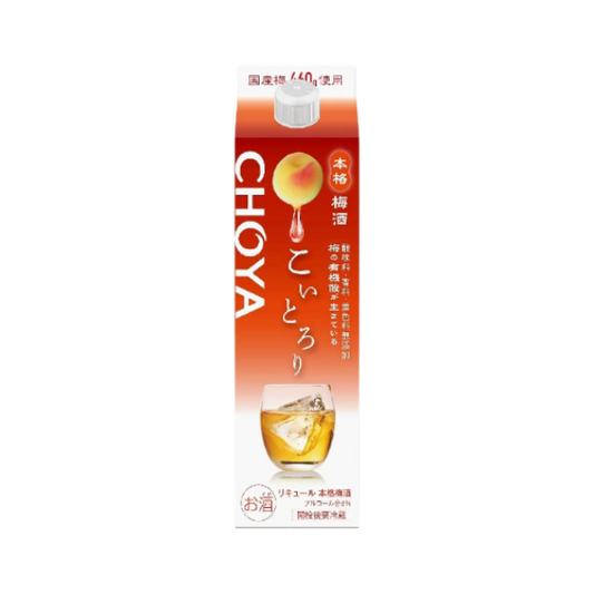 CHOYA本格梅酒1.8L紙包