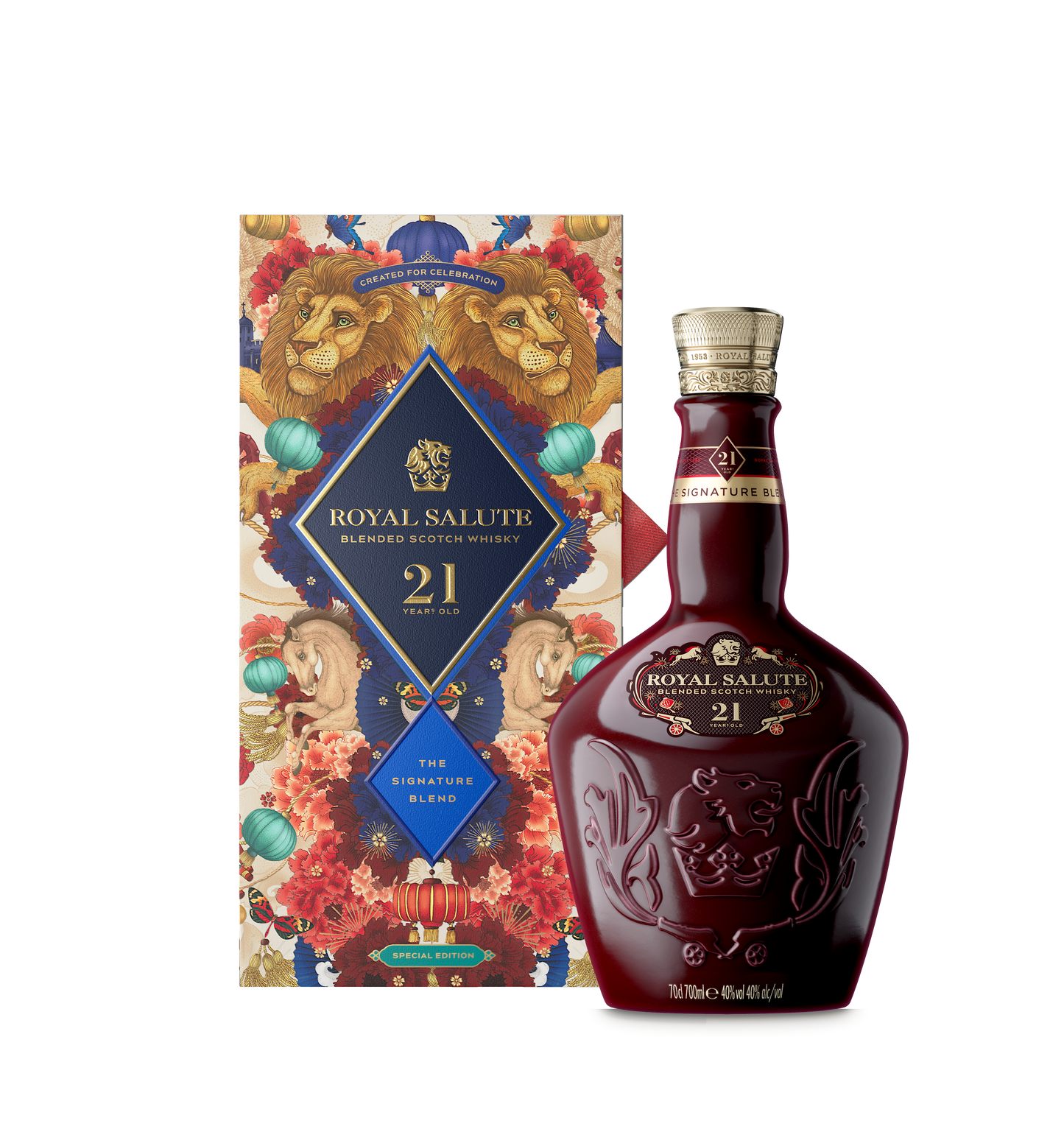 皇家禮炮21年威士忌700ML (駿馬光耀)年節限定版