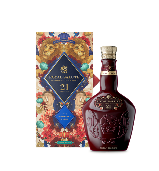 皇家禮炮21年威士忌700ML (駿馬光耀)年節限定版