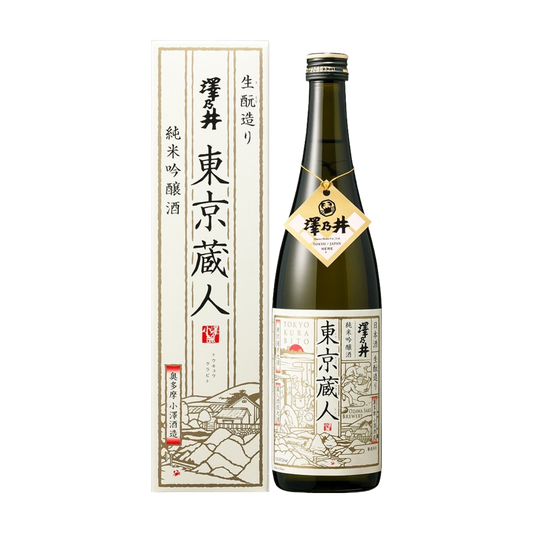 澤乃井東京藏人純米吟釀清酒720ML