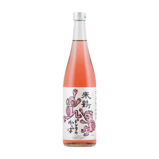 米鶴粉紅河童純米酒720ML