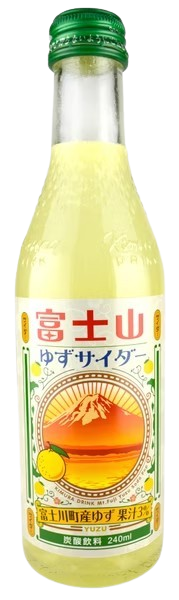 木村富士山柚子風味汽水